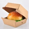 Kraft Burger Box (5x4.5x3 inches)