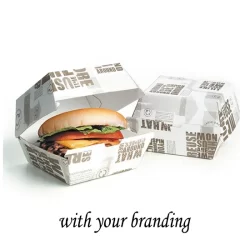 Kraft Burger Box (5x4.5x3 inches)