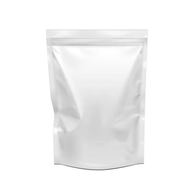 White Vinyl Pouch | Quantity: 12 | Width: 2 inch by Paper Mart