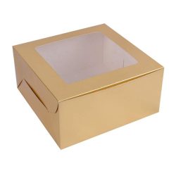 Kraft Cake Box 8.5x8.5x4 Medium