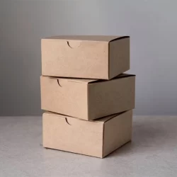 Kraft Single Brownie Box(4x4.5x3 inches)