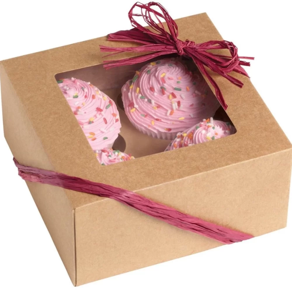 4 Cupcake Boxes