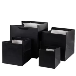 Black Handle Bags For Cake Boxes