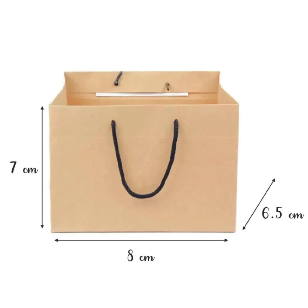 Brown Handle Bags For Cake Boxes