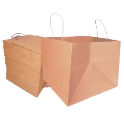 Brown Handle Bags For Cake Boxes
