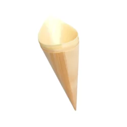 Disposable Wooden Coon For Fries (Large)