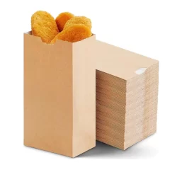 Kraft Paper Nugget Bags