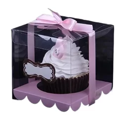 Single Transparent Cupcake Boxes