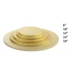 White And Golden Cake Boards