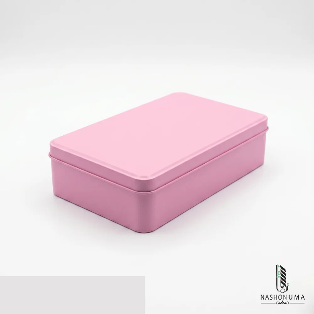 Pink Square Tin Box in Pakistan