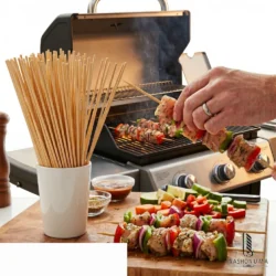 Wooden Skewer Sticks in Pakistan