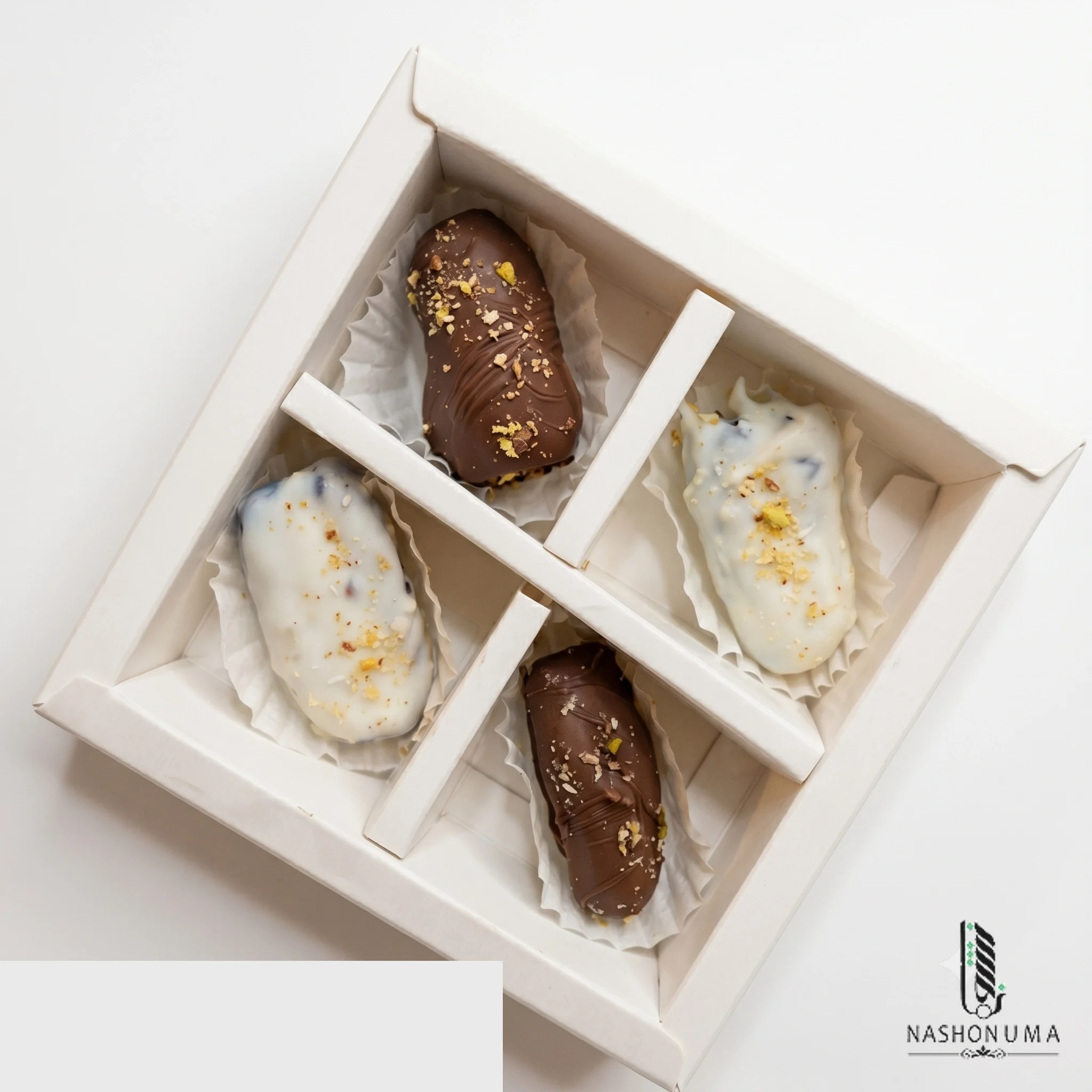 4 Chocolate Box with Transparent Lid in Pakistan