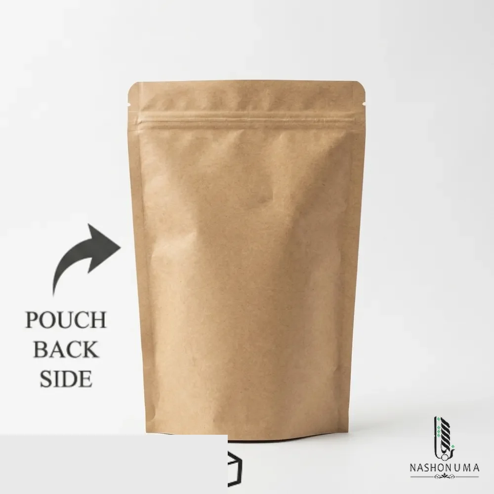 Brown paper kraft bags clear front in Pakistan