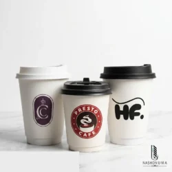 8oz Customize Coffee Cup With Screen Printing in Pakistan