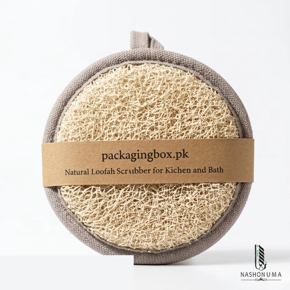 Natural Round bath loofah sponge in Pakistan