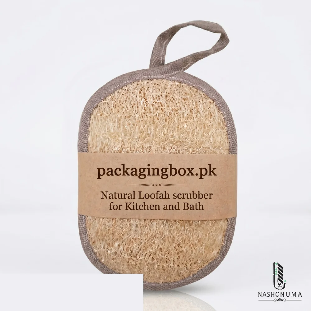 Natural Oval bath loofah sponge in Pakistan