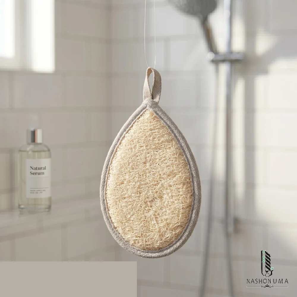 Natural Teardrop bath loofah sponge in Pakistan