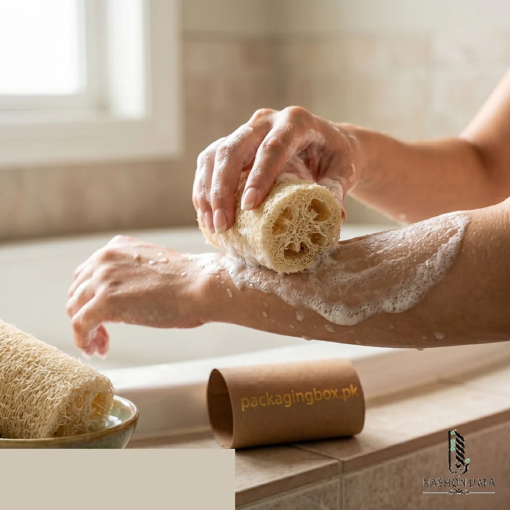 Natural bath loofah sponge in Pakistan