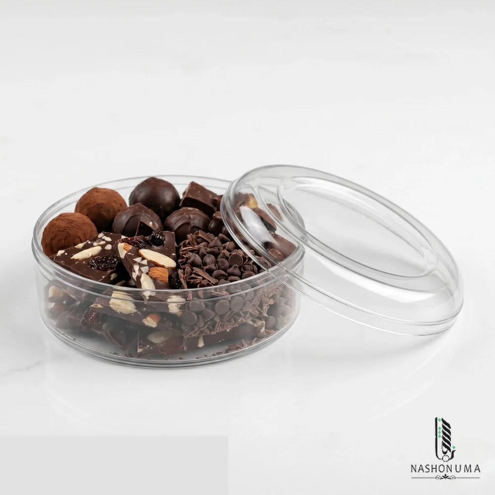 Crystal Bowl Round 800gm in Pakistan