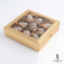 9 Cavity Chocolate Box with Transparent Lid in Pakistan