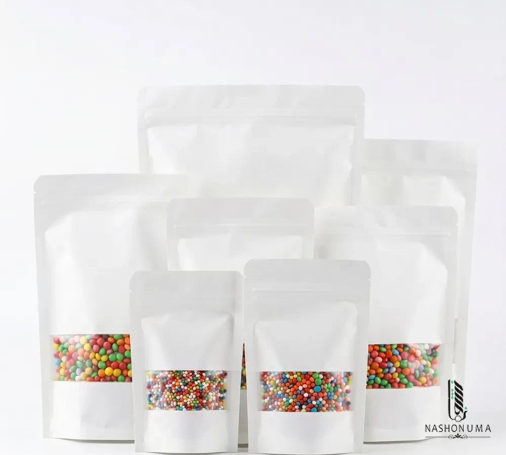 Kraft Standup Pouch 6 x 4 inch (White)