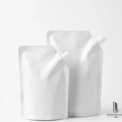 White Matte Standup Spout Pouch (14 x 20 cm)